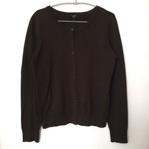 Talbots Brown Cardigan